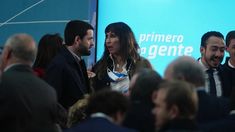 Moria Casán estuvo en la Casa Rosada.