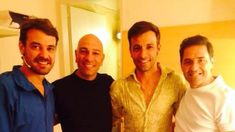 Martín Bossi, Pedro Alfonso y Mariano Iúdica juntos en Carlos Paz Martín Bossi, Pedro Alfonso y Mariano Iúdica juntos en Carlos Paz