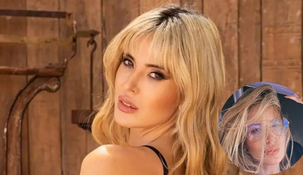Jesica Cirio volvió a poner en escena el lila para los looks playeros.