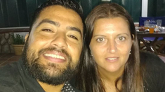 Cristian y Romina tenían tres hijos en común. Cristian y Romina tenían tres hijos en común.