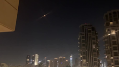 Captura de un video en el momento del ataque con el dron. Captura de un video en el momento del ataque con el dron.