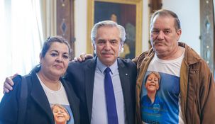 Alberto Fernández se reunió con familiares de Lucio Dupuy. Alberto Fernández se reunió con familiares de Lucio Dupuy.