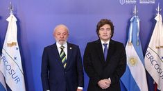 Javier Milei y una tensa relación con Lula da Silva.