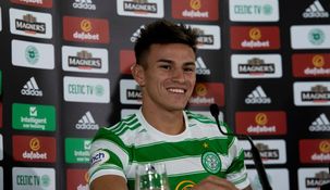 Bernabei es jugador argentino del Celtic.