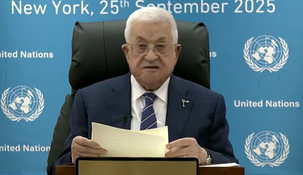 Abbas aseguró que Palestina está dispuesta a trabajar en un plan de paz.
