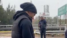 Leandro Benegas se tuvo que quedar unos minutos en las inmediaciones del estadio de Platense. Leandro Benegas se tuvo que quedar unos minutos en las inmediaciones del estadio de Platense.