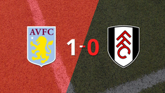 aston villa le gano 1-0 como local a fulham