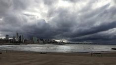 Las ciudades balnearias fueron advertidas por el SMN.
