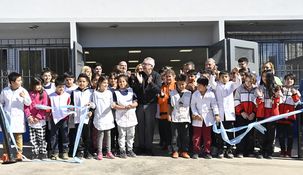 Julio Zamora participó de la inauguración del nuevo comedor y SUM de la EP N°36 de General Pacheco.&nbsp;