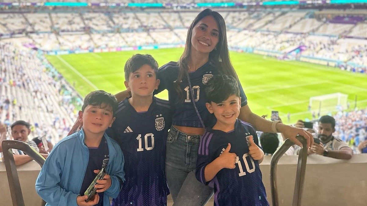 El eufórico pedido de los hijos de Messi en la final del Mundial Qatar