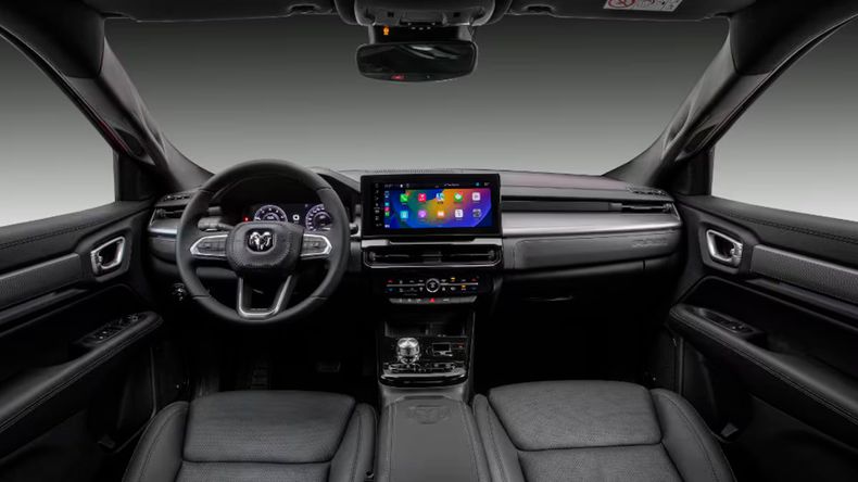 El interior de la RAM Rampage.
