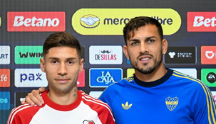 Gonzalo Montiel y Leandro Paredes.
