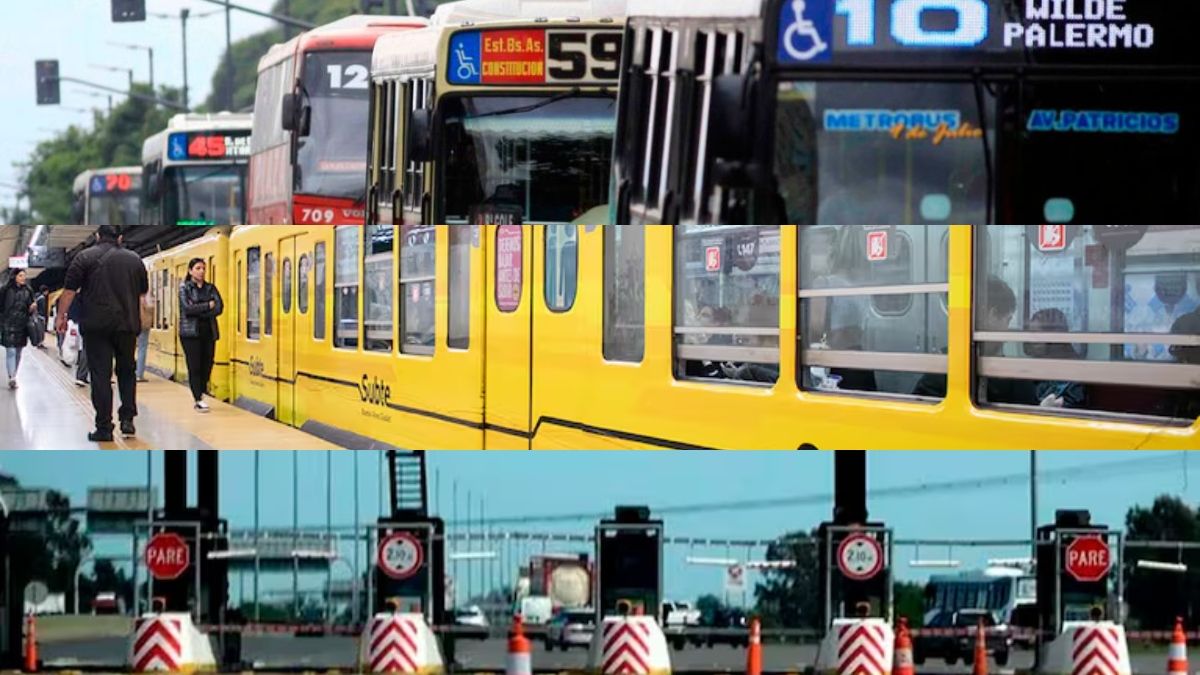 Viajar por el AMBA será más caro: suben colectivos, subte y peajes desde abril