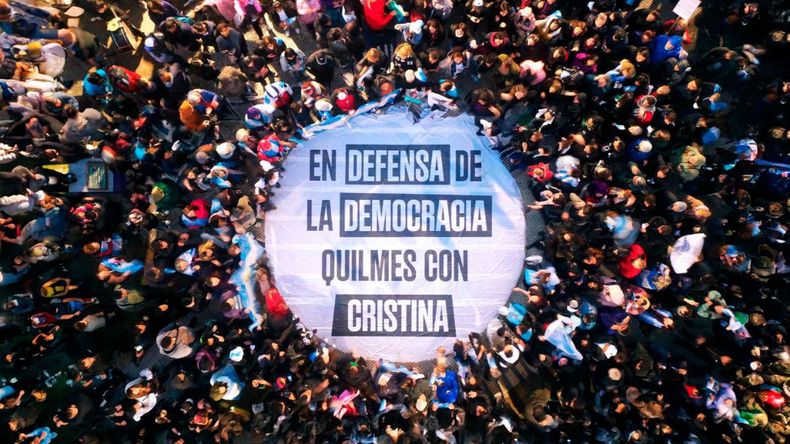 La movilización se replicó en distintos puntos del país.