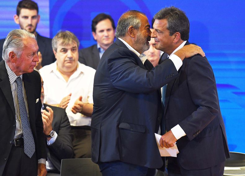 Héctor Daer y Sergio Massa.