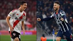 Nacho Fernández, referente del Millonario, y Sergio Ramos, de Rayados. Nacho Fernández, referente del Millonario, y Sergio Ramos, de Rayados.