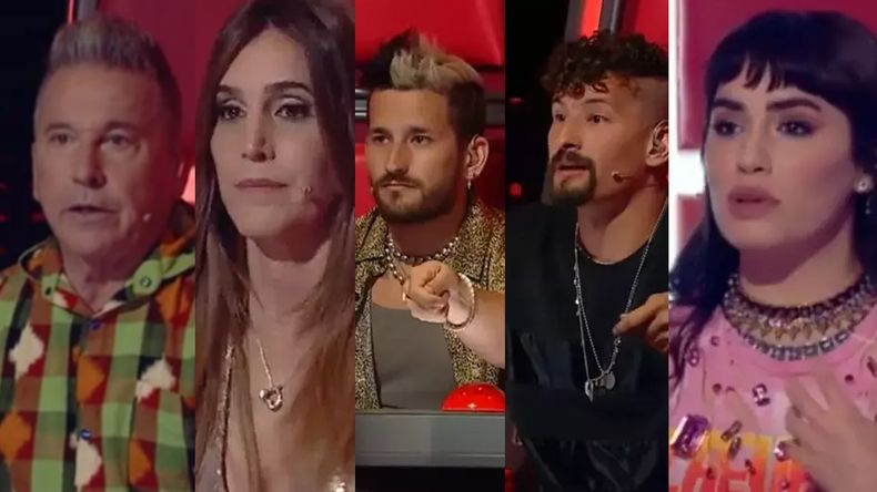 Interna en el jurado de La Voz Argentina.