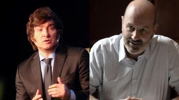 Javier Milei y Federico Sturzenegger.