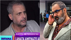 Jorge Rial le respondió irónicamente a Lanata: ¿Le tengo que tener miedo? Jorge Rial le respondió irónicamente a Lanata: ¿Le tengo que tener miedo?