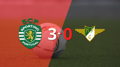 moreirense fue superado facilmente y cayo 3-0 contra sporting lisboa moreirense fue superado facilmente y cayo 3-0 contra sporting lisboa