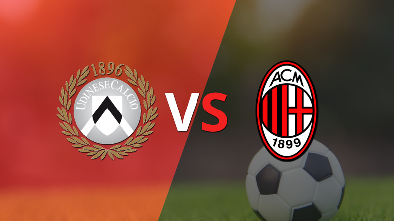 Udinese goleó a Milan por 3 a 1