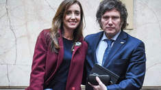 Victoria Villarruel y Javier Milei. Victoria Villarruel y Javier Milei.