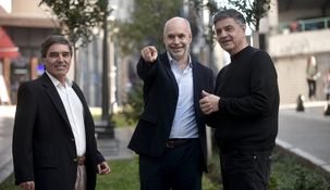 Quiros, Larreta y Jorge Macri de cara a la definición del PRO.