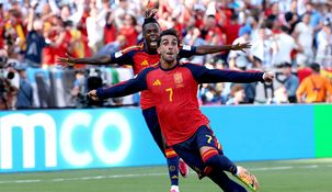 Ferrán Torres tras anotar el 1-0 de España en la final del Mundial 2026.
