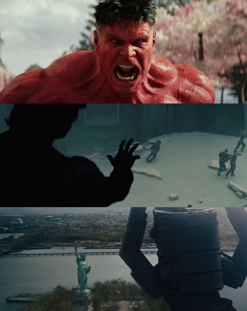 Red Hulk, Sentry y Galactus, los grandes villanos del 2025.