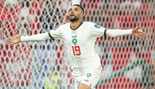 Youssef En Nesyri marcó el 2-0 y se convirtió en el primer marroquí en convertir en dos Mundiales diferentes.
