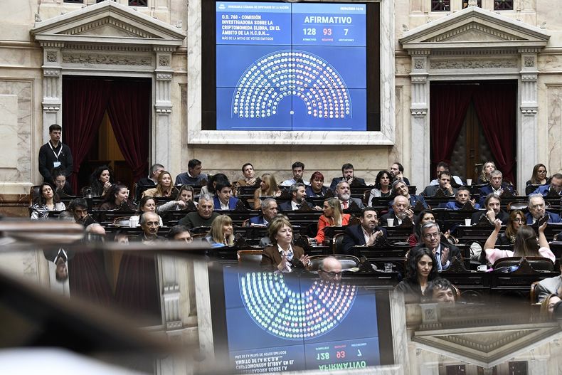La Cámara de Diputados aprobó la creación de una comisión por el escándalo cripto.