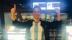 Angela Lerena realizó la cobertura de la Copa del Mundo para la Televisión Publica. Angela Lerena realizó la cobertura de la Copa del Mundo para la Televisión Publica.