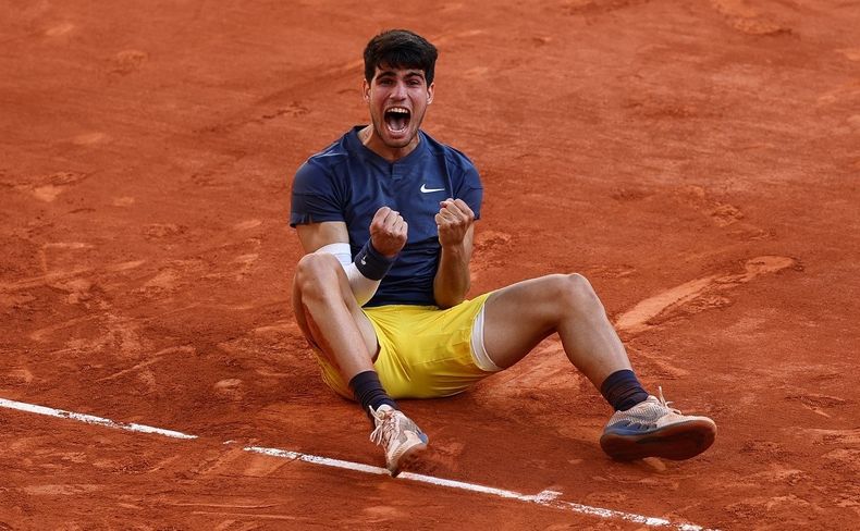 Carlos Alcaraz se consagró campeón de Roland Garros.