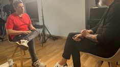 Jey Mammon con Jorge Rial. Jey Mammon con Jorge Rial.