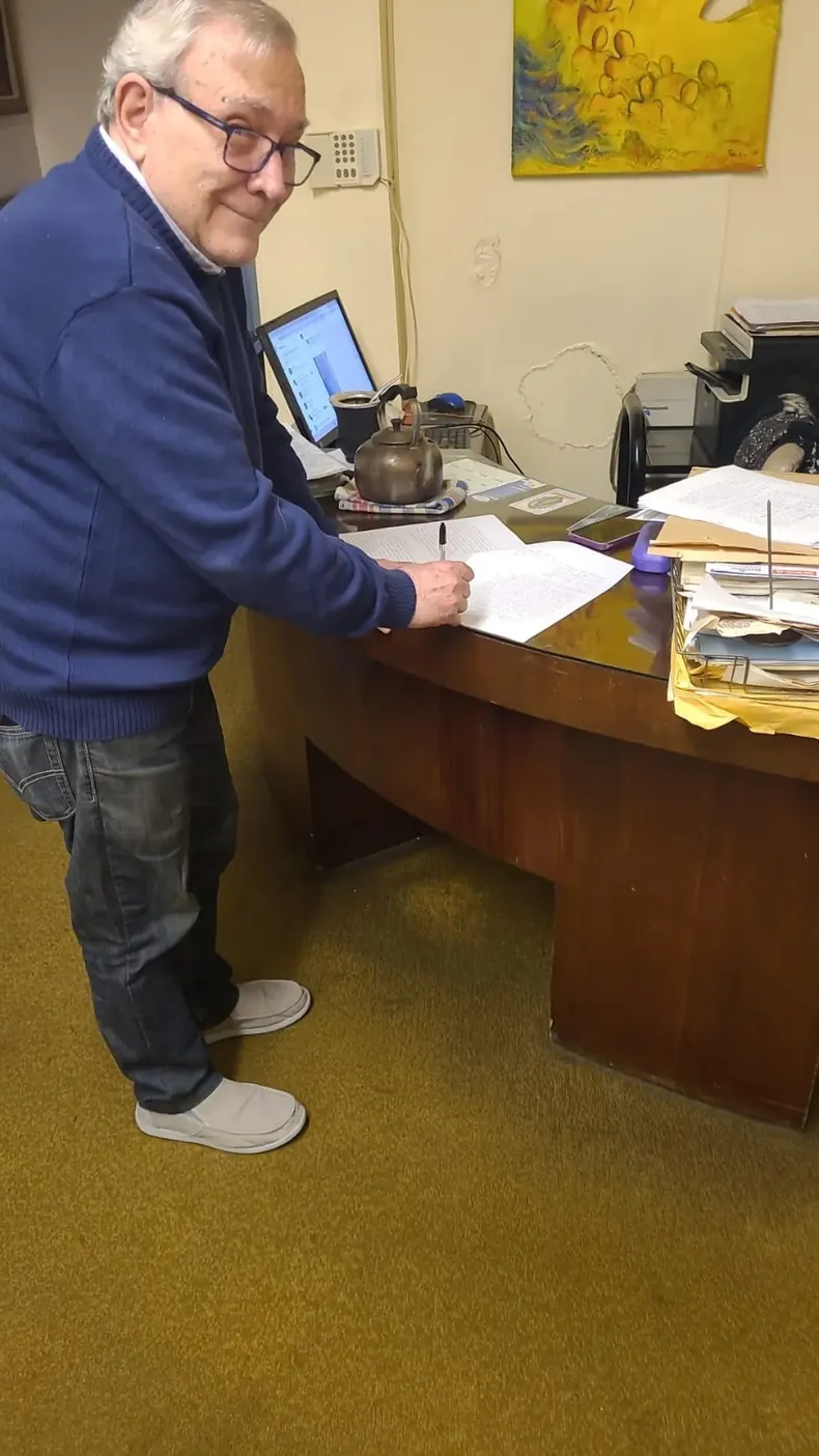 Carlos Ramón Badía presentó la denuncia contra Marcelo Tinelli.