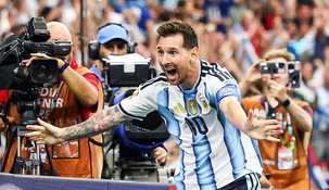 Messi ya lleva cinco goles en dos partidos.