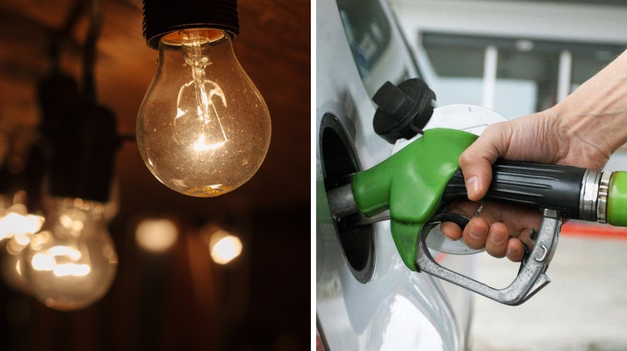 El Gobierno aumentó las tarifas de luz y los combustibles.