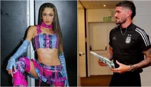 De Paul y Tini confirmaron su romance. De Paul y Tini confirmaron su romance.