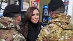 Victoria Villarruel asistió al acto por lo 90 años de Río Mayo.&nbsp;