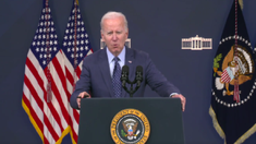 El mandatario estadounidense se refirió a los objetos derribados recientemente. El mandatario estadounidense se refirió a los objetos derribados recientemente.