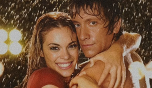 Los actores fueron pareja en la ficción en Casi Ángeles.