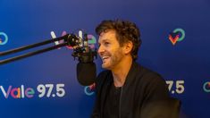 El artista pisó los estudios de radio Vale y habló de su nuevo tema.&nbsp;