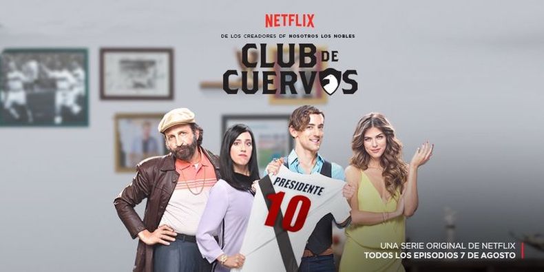  a solas con el elenco de Club de cuervos, la nueva serie  futbolística de Netflix