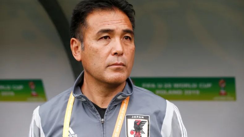 Masanaga Kageyama era manager de las selecciones juveniles de Japón.