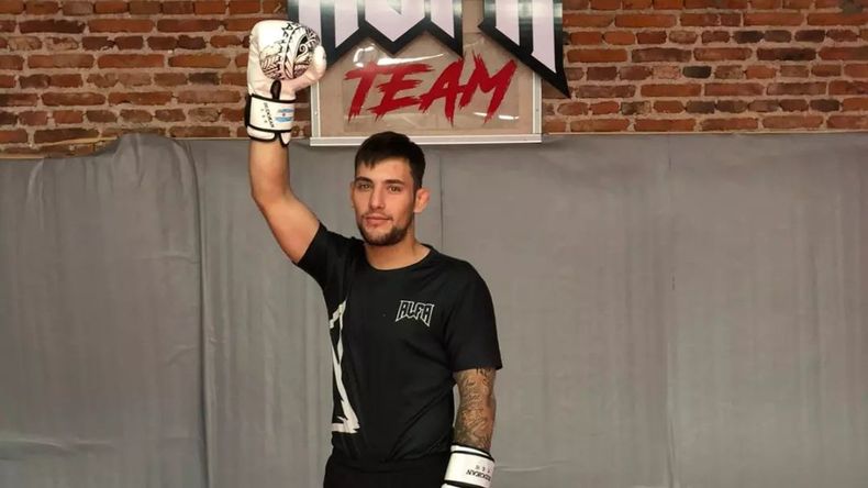 Esteban Ribovics logró obtener un contrato con la UFC depsués de noquear a su rival.