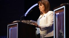 Patricia Bullrich aseguró que mantedrá su firmeza para el segundo debate.