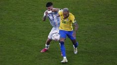 De Paul intentando quitarle la pelota a Neymar en el marco de aquella final de Copa América 2021. De Paul intentando quitarle la pelota a Neymar en el marco de aquella final de Copa América 2021.