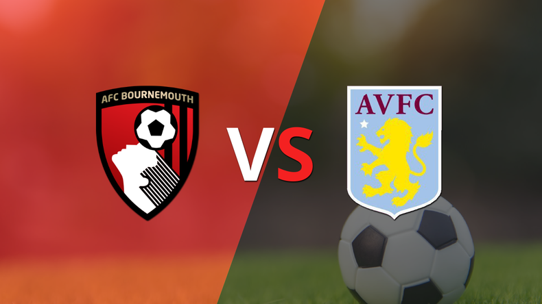 En el estadio Vitality Stadium Aston Villa le empató el partido a Bournemouth
