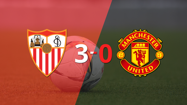sevilla vencio a manchester united y clasifica a semifinal