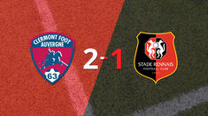 Clermont Foot logra 3 puntos al vencer de local a Stade Rennes 2-1
